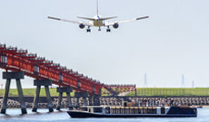 羽田空港離着陸見学<