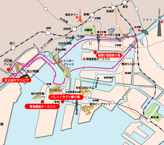 東京湾航行コース 人気の東京湾 横浜 パーティークルージング