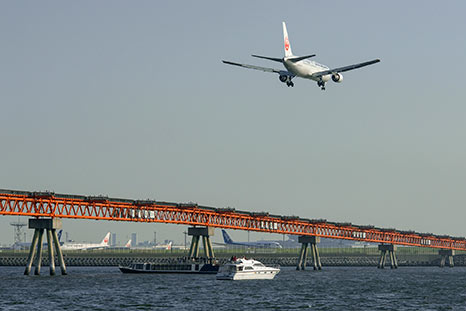 羽田空港沖